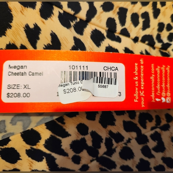 JUDE CONNALLY Leopard Print Women's Dress - Picture 3 of 8